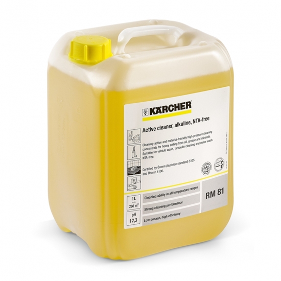 Picture of Aktīvs sārmains tīrīšanas līdzeklis Karcher RM 81 ASF; 10 l
