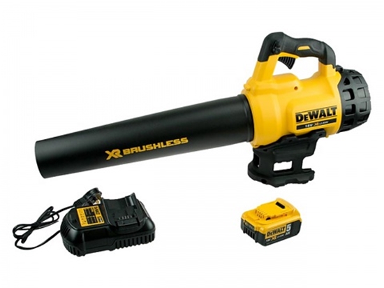 Picture of Akumulatora lapu pūtējs DeWalt DCM562P1; 18 V; 1x5,0 Ah akum.