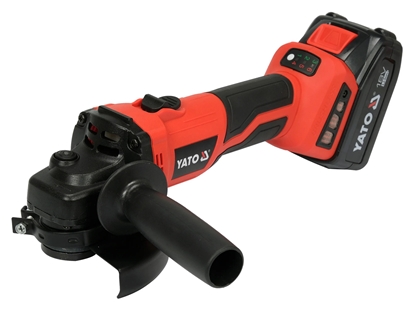 Picture of Akumulatora leņķa slīpmašīna Yato YT-828294; 18 V; 1x4,0 Ah akum.