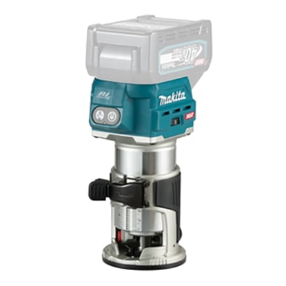 Picture of Akumulatora malu frēze Makita RT001GZ04; 40 V (bez akumulatora un lādētāja)