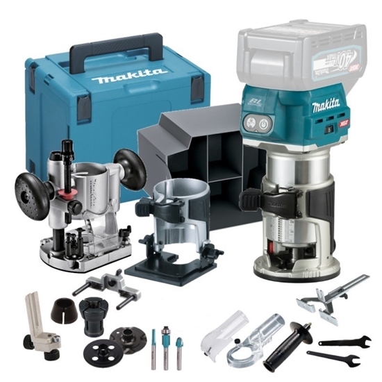 Picture of Akumulatora malu frēze Makita RT001GZ13; 40 V (bez akumulatora un lādētāja)