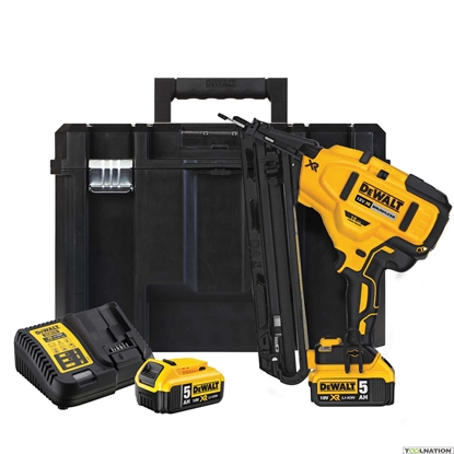Picture of Akumulatora naglotājs DeWalt DCN650P2; 18 V; 2x5,0 Ah akum.