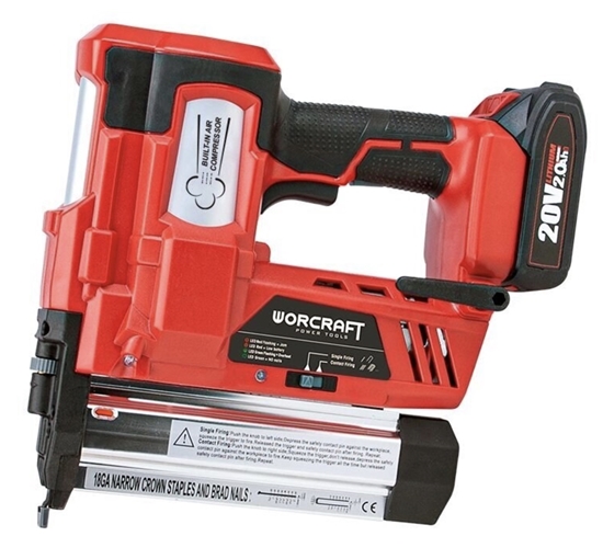 Picture of Akumulatora naglotājs Worcraft CNS-S20LiH; 20 V; 1x4,0 Ah akum.