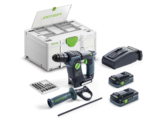 Picture of Akumulatora perforators Festool BHC 18 HPC 4,0 I-Plus;  18 V; 2x4,0 Ah  akum.