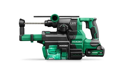 Picture of Akumulatora perforators Hikoki DH1826DAWUZ; SDS-plus; 18 V; 2x5,0 Ah akum.