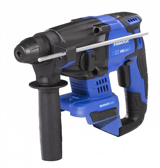 Picture of Akumulatora perforators RawlPlug R-PRH18-S; 18 V; 2,0 J; SDS-plus (bez akumulatora un lādētāja)