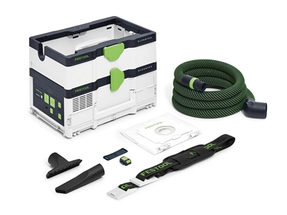Picture of Akumulatora putekļsūcējs Festool CTLC SYS I-Basic CLEANTEC; 18V (bez akumulatora un lādētāja)