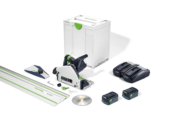 Picture of Akumulatora ripzāģis Festool TSC 55 5,0 KEBI-Plus/XL-FS;  18 V; 2x5,0 Ah akum.