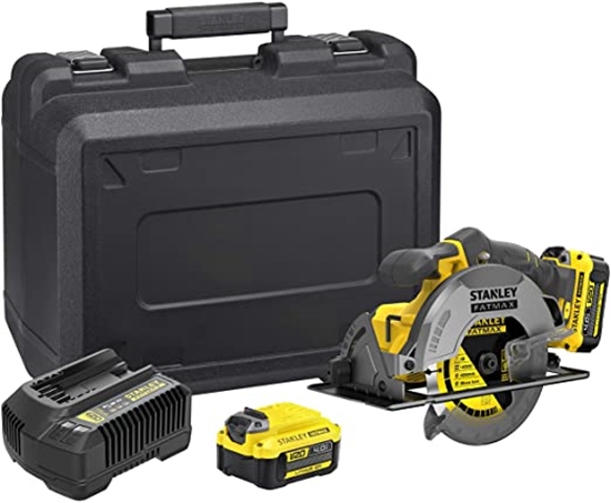 Изображение Akumulatora ripzāģis Stanley SFMCS500M2K-QW; 18 V; 2x4,0 Ah akum.