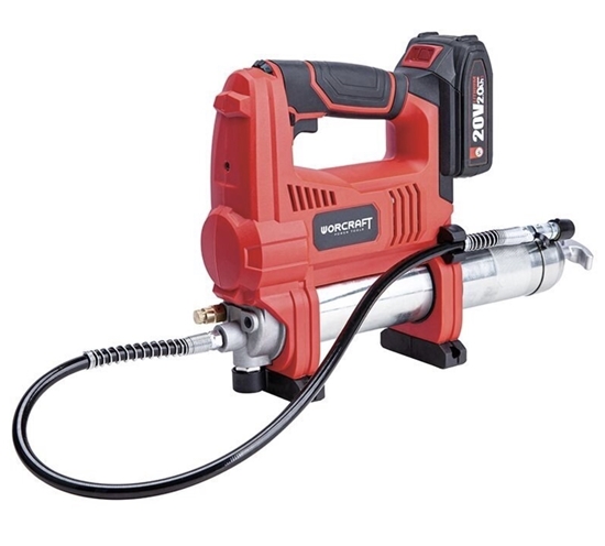 Picture of Akumulatora smērvielas pistole Worcraft CGG-S20Li; 20 V; 1x4,0 A akum.