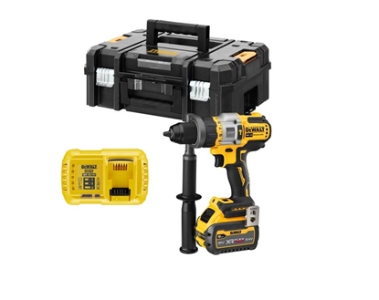 Picture of Akumulatora triecienurbjmašīna-skrūvgriezis DeWalt XR DCD999X1; 18 V; 1x9,0 Ah akum.