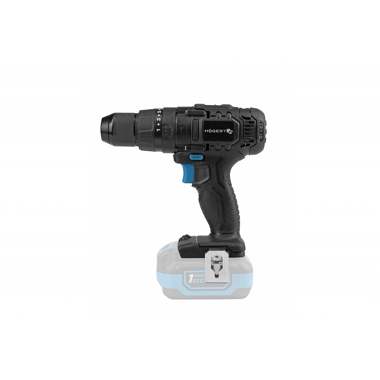 Изображение Akumulatora triecienurbjmašīna-skrūvgriezis Hogert HT2E221-0PD; 18 V (bez akumulatora un lādētāja)