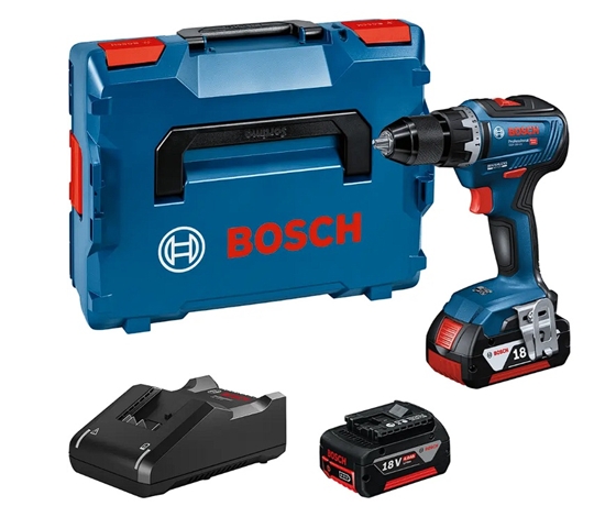 Picture of Akumulatora urbjmašīna-skrūvgriezis Bosch GSR 18V-55; 18 V; 2x5,0 Ah akum.