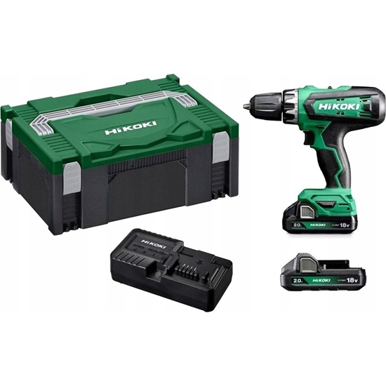 Picture of Akumulatora urbjmašīna-skrūvgriezis Hikoki DS18DFWQZ; 18 V; 2x2,0 Ah akum.