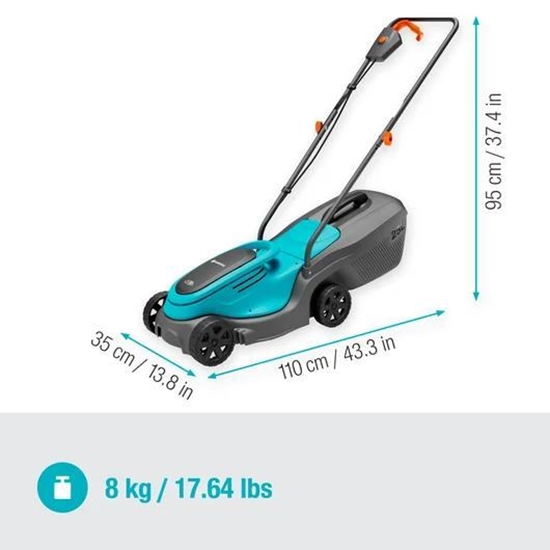 Picture of Akumulatora zāles pļāvējs Gardena PowerMax 30/18V P4A Solo; 18 V (bez akumulatora un lādētāja)