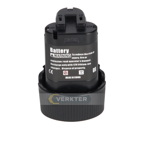 Picture of Akumulators Ahlio; 12 V; 3,0 Ah; Li-ion; saderīgs ar Makita vecā tipa instrumentiem