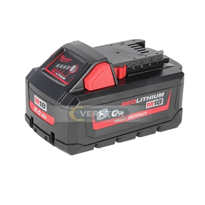 Attēls no Akumulators Milwaukee M18HB8; 18 V; 8,0 Ah; Li-ion