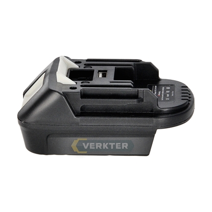 Picture of Akumulatoru adapteris Ahlio; Dewalt/Milwaukee uz Makita; paredzēts tikai 18 V