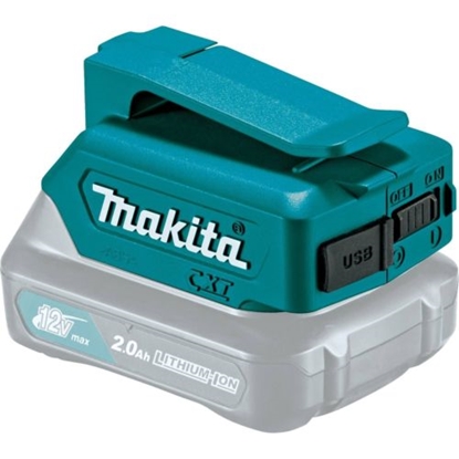 Picture of Akumulatoru adapteris Makita 12V -> USB Tālruņa akumulatoru uzlādēšanai