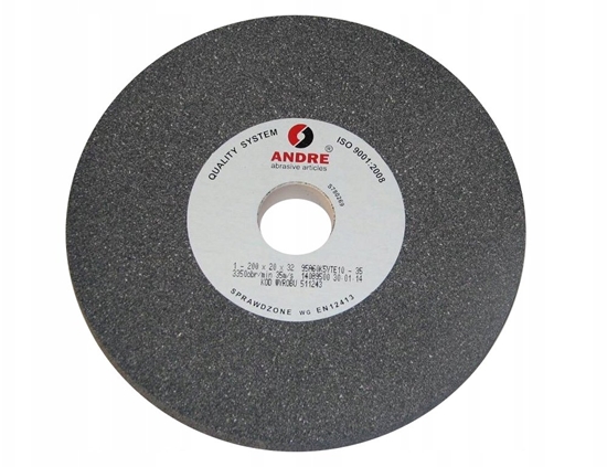 Picture of ANDRE CIERNICA PASKA 200mm x 20mm x 32mm 95A60K5VTE10-35 SZARA "TYP 1"