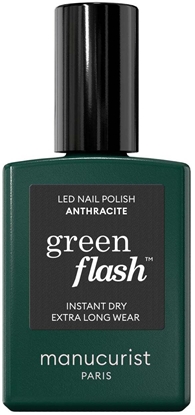 Picture of ANNY MANUCURIST_Green Flash Led Gel Nail Lacquer lakier do paznokci Antracyt 15ml