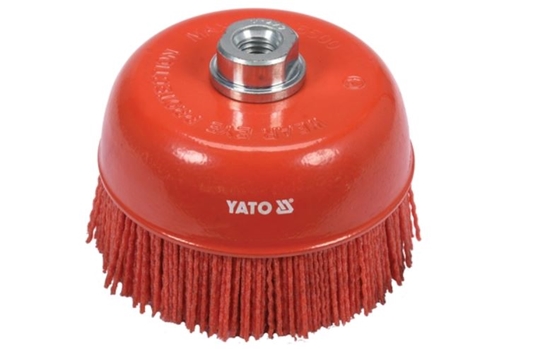 Изображение Apaļa neilona birste Yato YT-47785; 65 mm