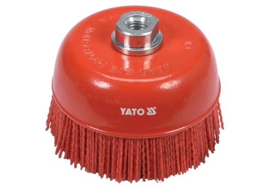 Picture of Apaļa neilona birste Yato YT-47787; 125 mm
