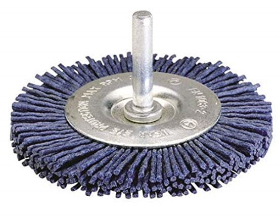 Picture of Apaļa neilona birste Wolfcraft; 100x10 mm; HEX 1/4'' maigs