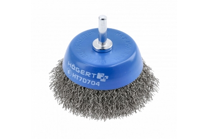 Изображение Apaļa stiepļu birste Hogert HT7D704; 75 mm