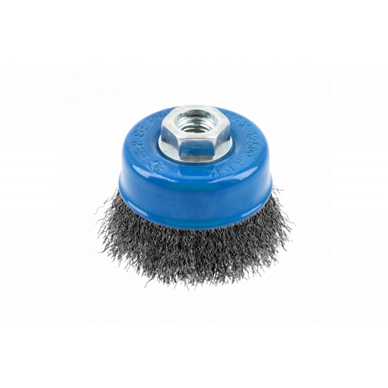 Изображение Apaļa stiepļu birste Hogert HT7D739; 75 mm; M14