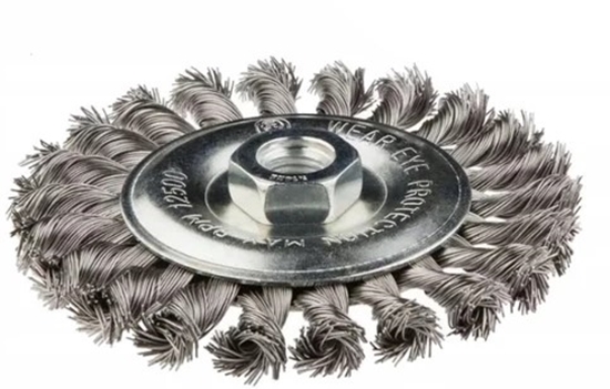 Изображение Apaļa stiepļu birste Hogert HT7D741; 115 mm