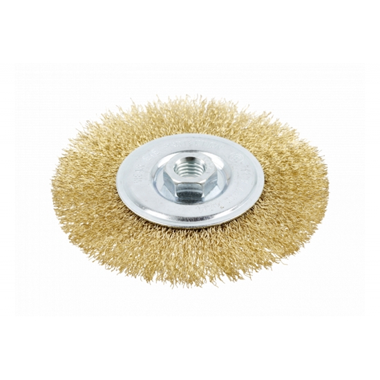 Изображение Apaļa stiepļu birste Hogert HT7D742; 150 mm; M14