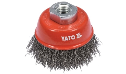 Изображение Apaļa stiepļu birste Yato YT-47658; 65 mm