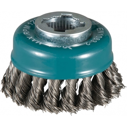 Picture of Apaļa stiepļu birste Makita D-73380; X-LOCK; 0,5x80 mm