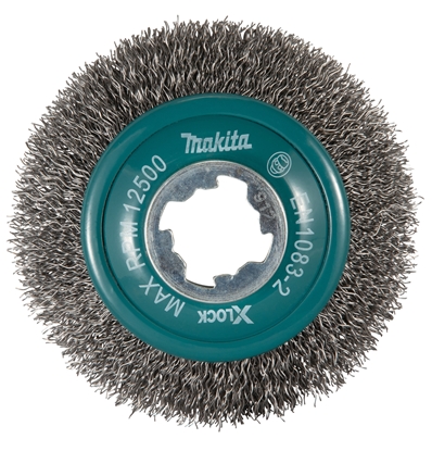 Изображение Apaļa stiepļu birste Makita D-73449; X-LOCK; 0,3x100 mm