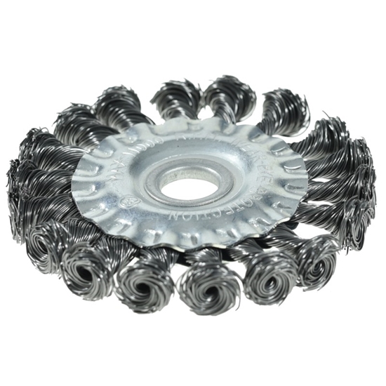 Изображение Apaļa stiepļu birste Rexxer RG-00-262; 120 mm