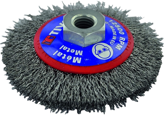 Picture of Apaļa stiepļu birste Tivoly XT202520138; 100 mm