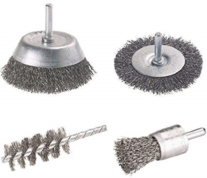 Picture of Apaļa stiepļu birste Wolfcraft 2133000; 4 gab.