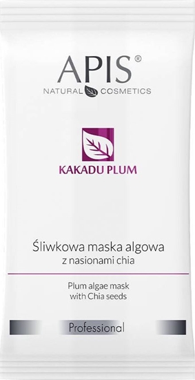 Изображение Apis Kakadu plum liwkowa maska algowa z nasionami chia 20g