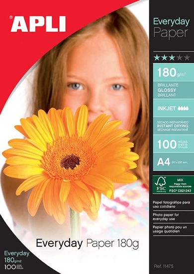 Picture of Apli Papier fotograficzny do drukarki A4 (8410782114758)