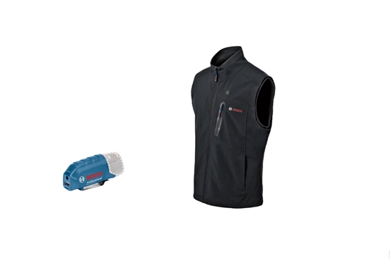 Picture of Apsildāma veste Bosch GHV 12; S; 12 V + usb adapteris GAA 12V-21 (bez akumulatora un lādētāja)
