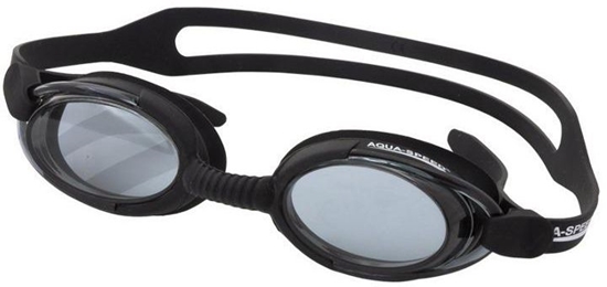 Изображение Aqua-Speed Okulary Malibu senior czarne (008-07)