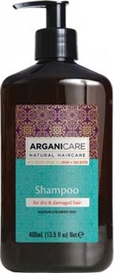 Picture of Arganicare Shea Butter Szampon do suchych i zniszczonych wosów 400 ml