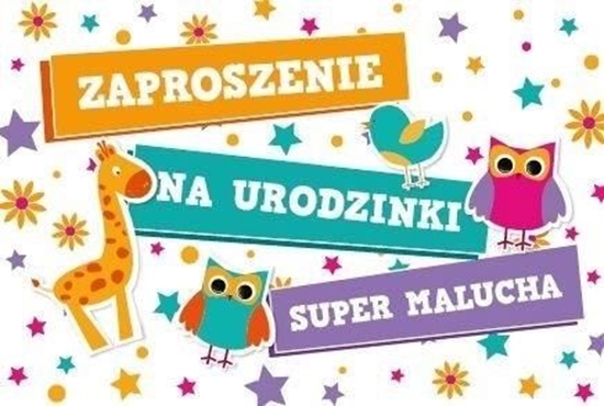 Изображение Armin Style Zaproszenie Urodziny ZA-15 (10szt.)