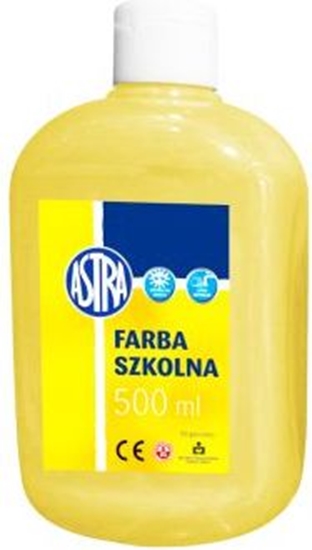 Изображение Astra Farba szkolna 500ml Cytrynowa