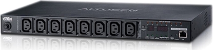 Изображение Aten PE6108 IP-Fernschaltsteckdose, 8 Port, 1HE, 8x C13 , 10A, Energiemessung