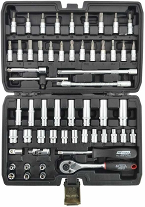 Picture of Atslēgu komplekts AWTools AW39056BL; 1/4''; 56 gab.