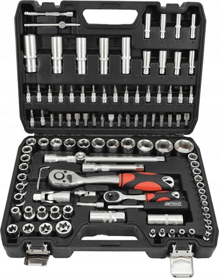 Picture of Atslēgu komplekts AWTools AW39108BL; 1/2''; 1/4''; 108 gab.