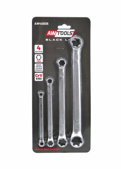 Picture of Atslēgu komplekts AWTools AW40005BL; 4 gab.