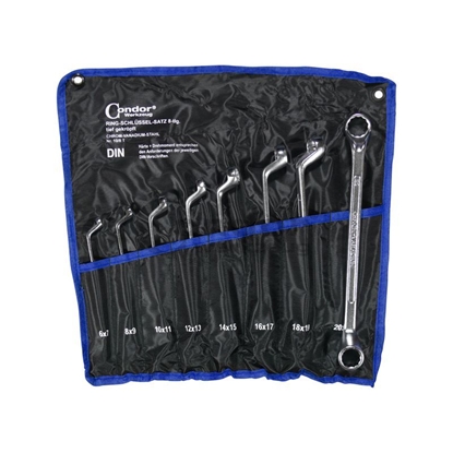 Изображение Atslēgu komplekts Condor Werkzeug C0010/8T; 6-22 mm; 8 gab.